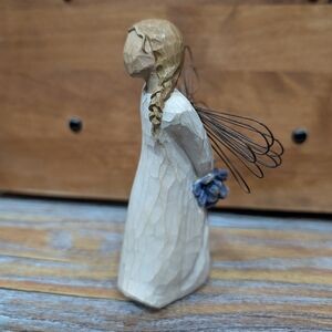 Willow Tree Thank You Figurine With Flowers